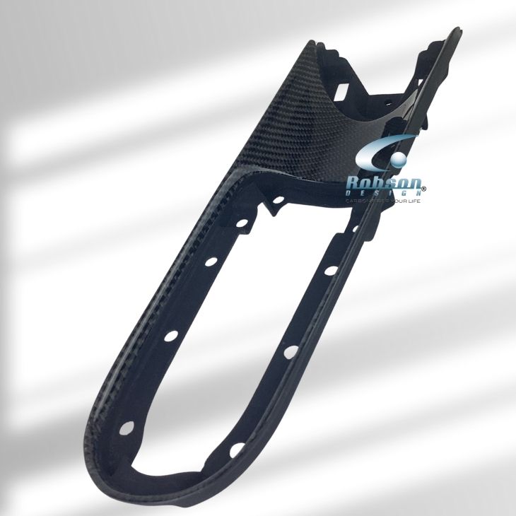 Lamborghini Gallardo carbon Fiber Gear Shift Panel-3pcs 2003-2007 (core exchange required) - Image 6
