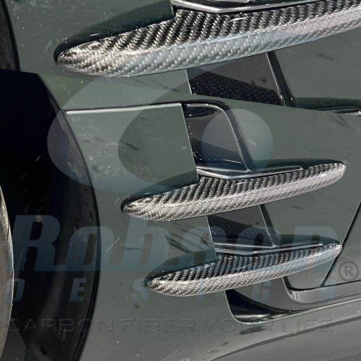 BMW G26 4 Series Premium Carbon Fiber Add On Fins (4pcs) 2021-2024