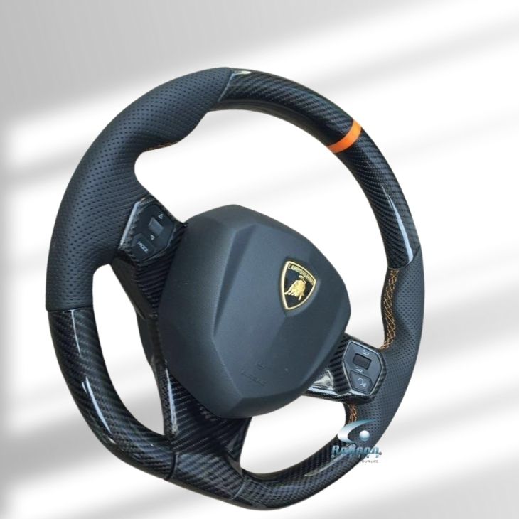 Lamborghini Aventador LP700 LP740 LP750 LP770 Premium Carbon Fiber Steering Wheel (core exchange required) - Image 2