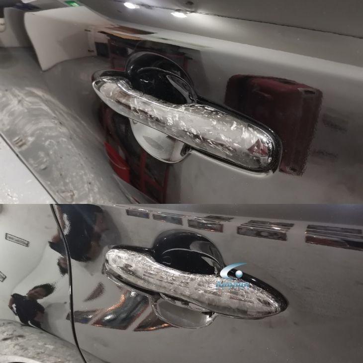 Toyota Harrier Hybrid 2025 Premium Forged Carbon Fiber Door Puller*4pcs* (core exchange required) - Image 4