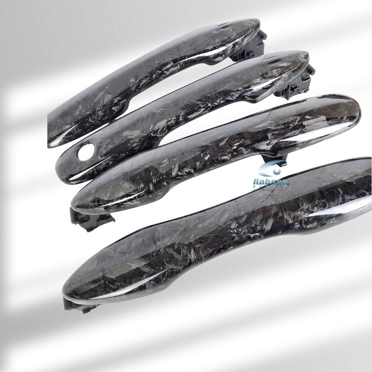 Toyota Harrier Hybrid 2025 Premium Forged Carbon Fiber Door Puller*4pcs* (core exchange required) - Image 2