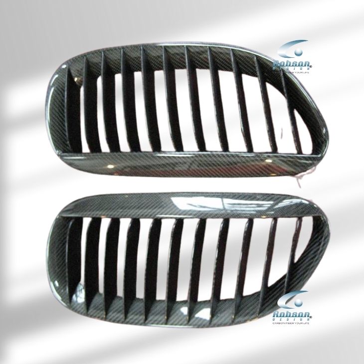 BMW F12 6 Series F13 F06 Genuine Carbon Fiber Front Grill 2012-2017 (core exchange required) - Image 4