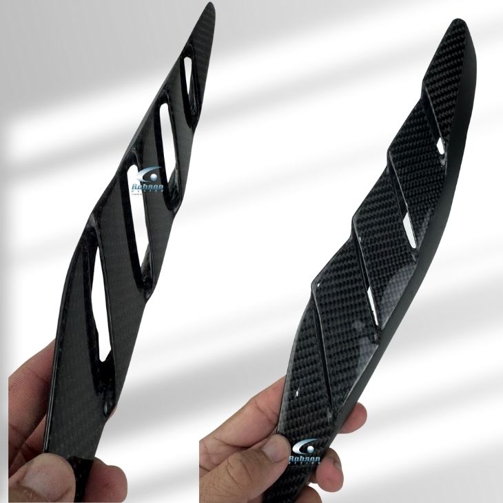 Ferrari 458 2009-2015 Customized Carbon Fiber Louver (2pcs set) - Image 4
