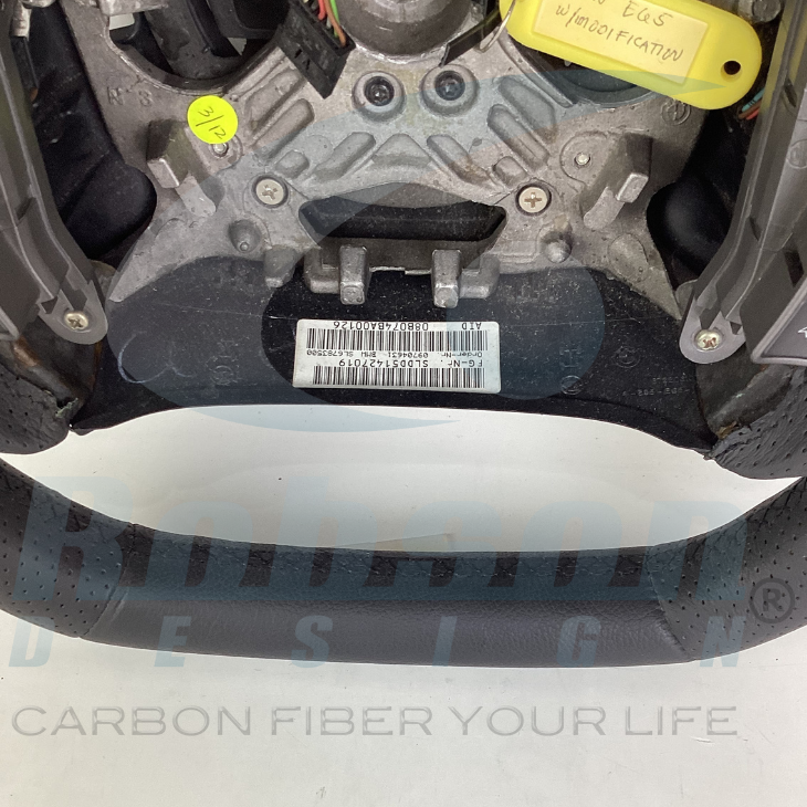 BMW E65 E66 745 750 760 Customized Leather Wrapping Steering Wheel 2002-2008(core exchange required) - Image 3