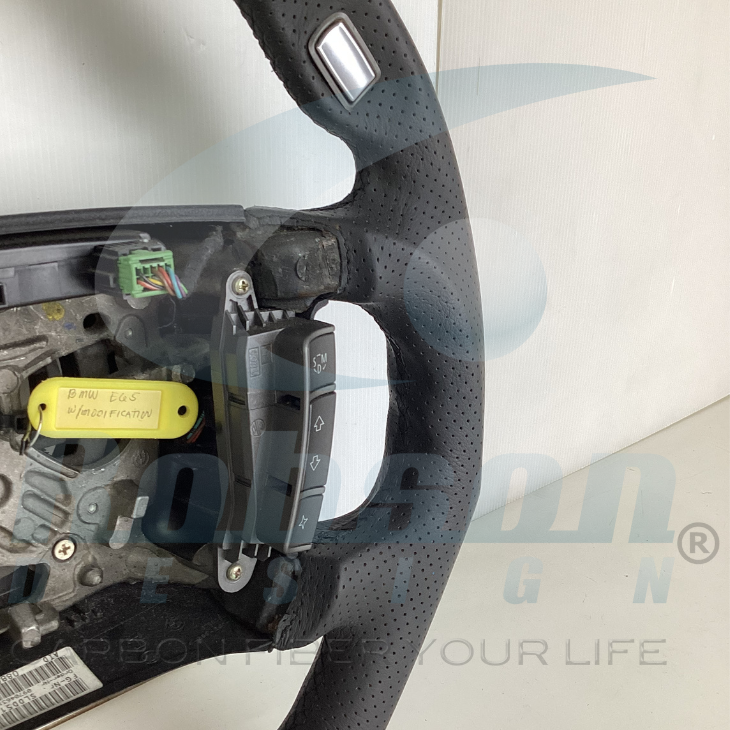BMW E65 E66 745 750 760 Customized Leather Wrapping Steering Wheel 2002-2008(core exchange required) - Image 4