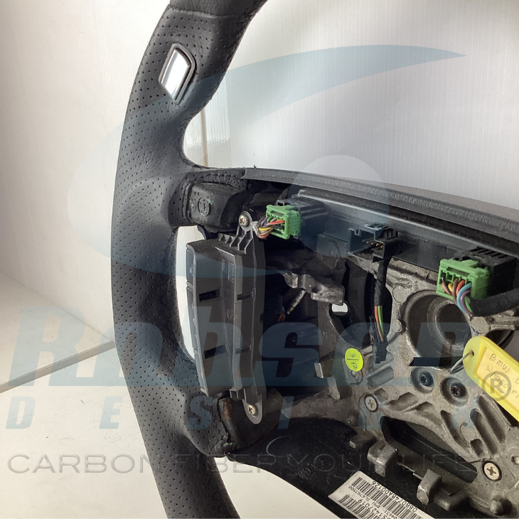 BMW E65 E66 745 750 760 Customized Leather Wrapping Steering Wheel 2002-2008(core exchange required) - Image 5