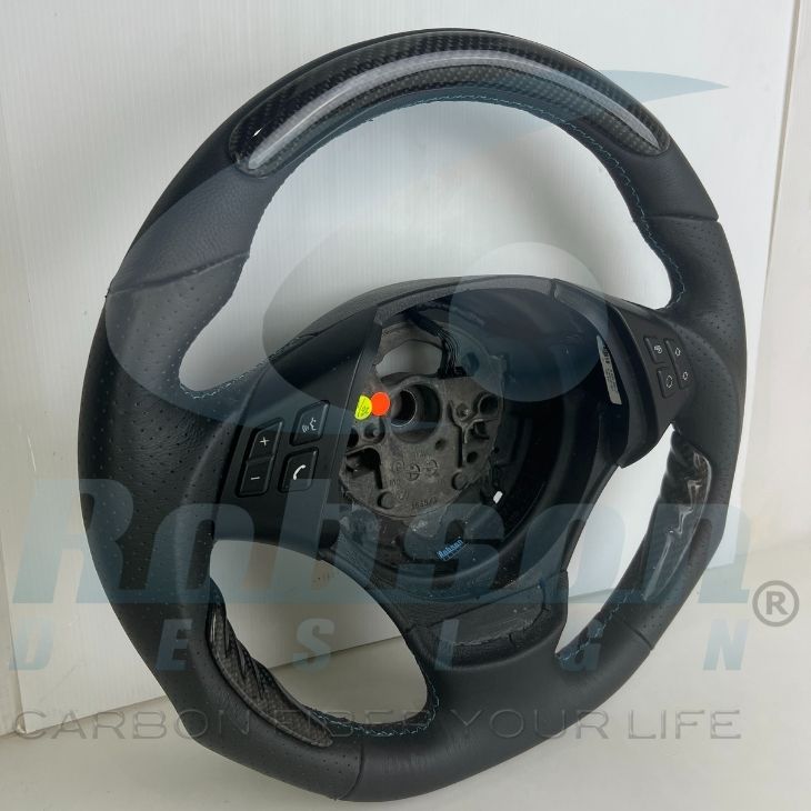 BMW E90 E92 E93 OEM Genuine Carbon Fiber Steering Wheel 2008-2013(core exchange required) - Image 4