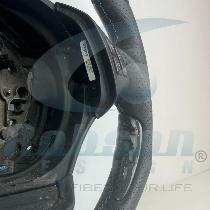 BMW E90 E92 E93 OEM Genuine Carbon Fiber Steering Wheel 2008-2013(core exchange required) - Image 2