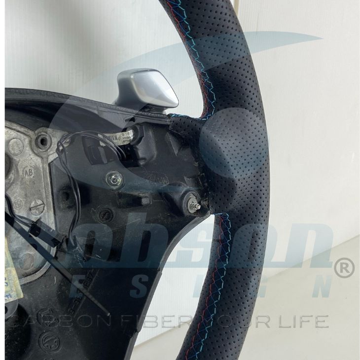 BMW E90 E92 E93 SMG Leather Wrapping Steering Wheel 2007-2013(core exchange required) - Image 2
