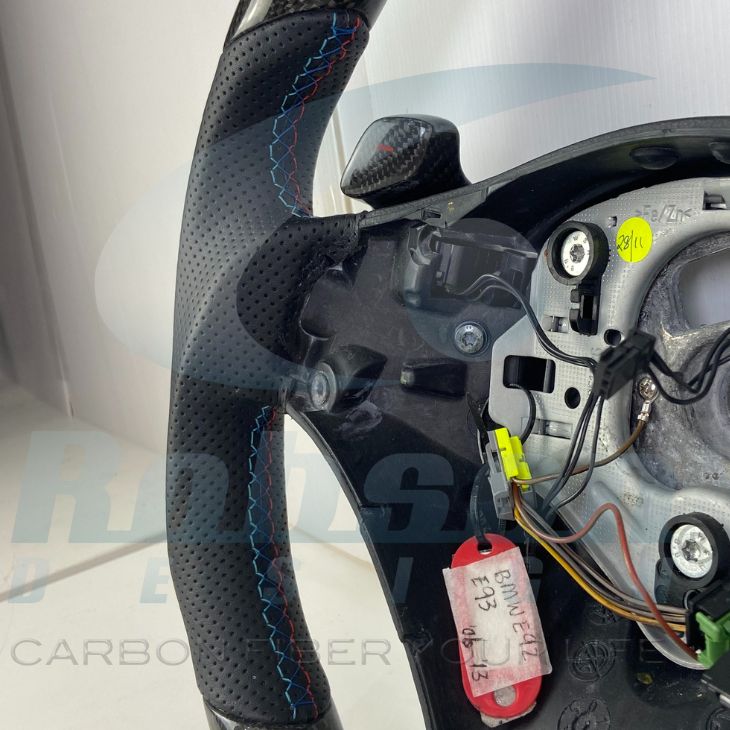 BMW E90 E92 E93 Genuine carbon Fiber Steering Wheel 2006-2013(core exchange required) - Image 4