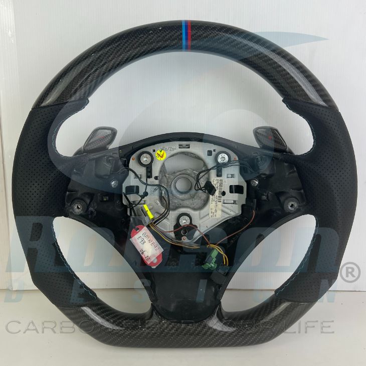 BMW E90 E92 E93 M-Sport Genuine Carbon Fiber Steering Wheel 2007-2013(core exchange required)
