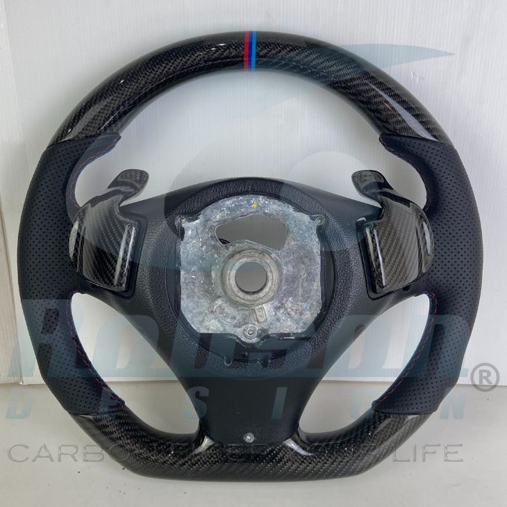 BMW E90 E92 E93 Genuine carbon Fiber Steering Wheel 2006-2013(core exchange required) - Image 5