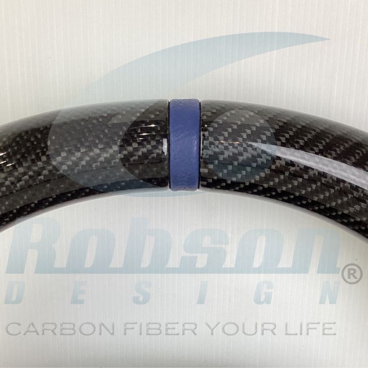 BMW F10 F01 F11 F07 7/5 Series Genuine carbon Fiber Steering Wheel 2006-2013-*Blue Ring*(core exchange required) - Image 4