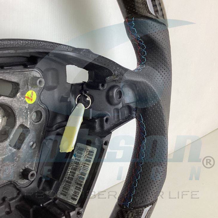 BMW F10 F01 F11 F07 7/5 Series Genuine carbon Fiber Steering Wheel 2006-2013-*M-Ring*(core exchange required) - Image 3