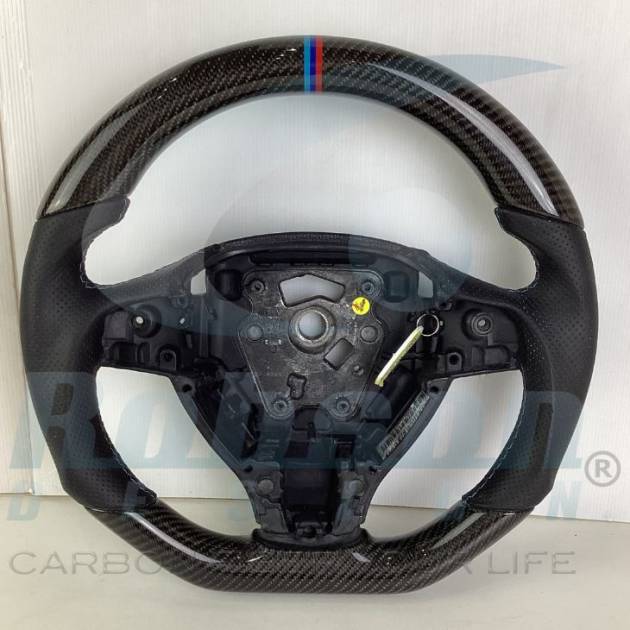 BMW F10 F01 F11 F07 7/5 Series Genuine carbon Fiber Steering Wheel 2006-2013-*M-Ring*(core exchange required)
