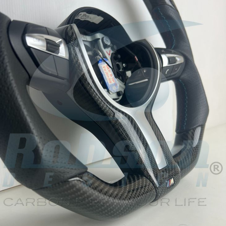BMW F10 F06 F12 F13 Genuine carbon Fiber M Sport Steering Wheel 2013-2019(core exchange required) - Image 2