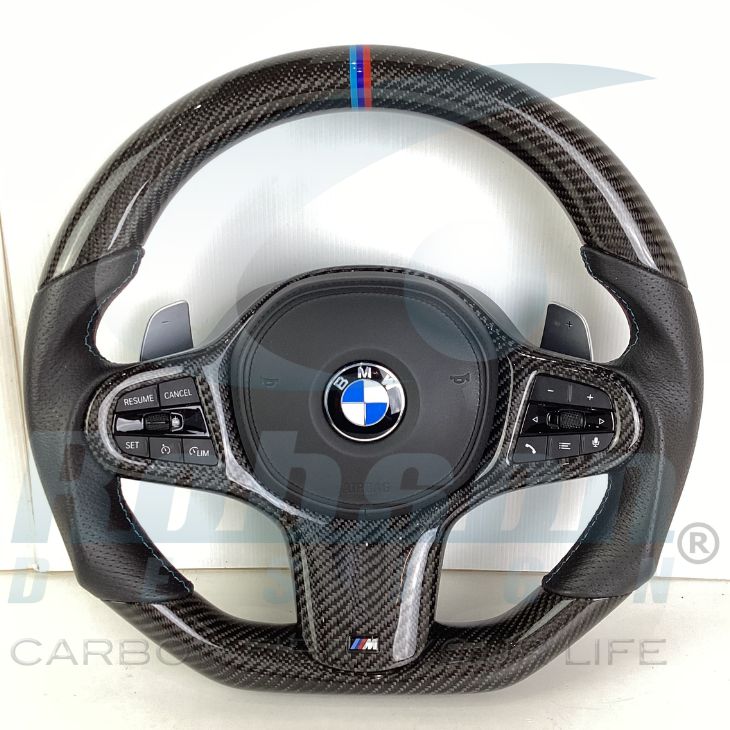 BMW G20 G22 G26 G28 G29 Z4 F40 F44 Premium Carbon Fiber Steering Wheel 2019-2024(core exchange required)
