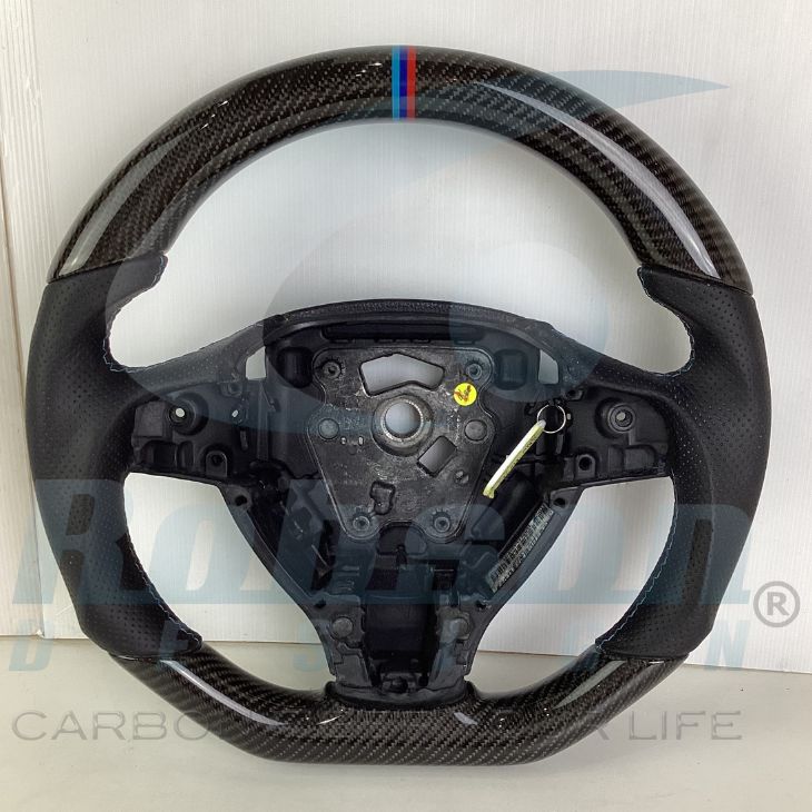 BMW F10 F01 F11 F07 7/5 Series Genuine carbon Fiber Steering Wheel 2006-2013-*M-Ring*(core exchange required)