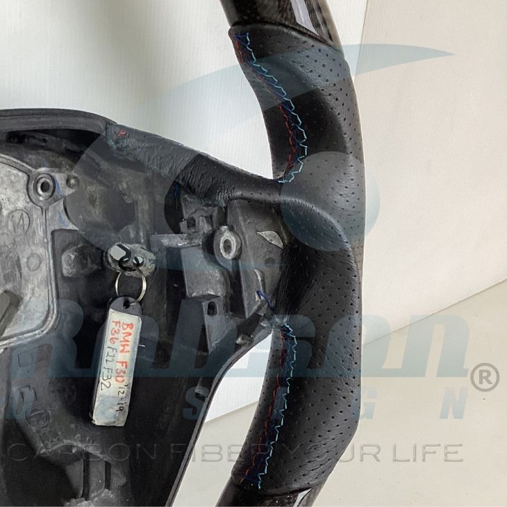 BMW X3 X4 F25 F26 Genuine Carbon Fiber Steering Wheel 2011-2018(core exchange required) - Image 5