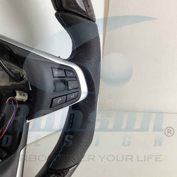 BMW X1 F48 2016-2018 X2 F47 2018-2021 Genuine Carbon Fiber Steering Wheel (core exchange required) - Image 5