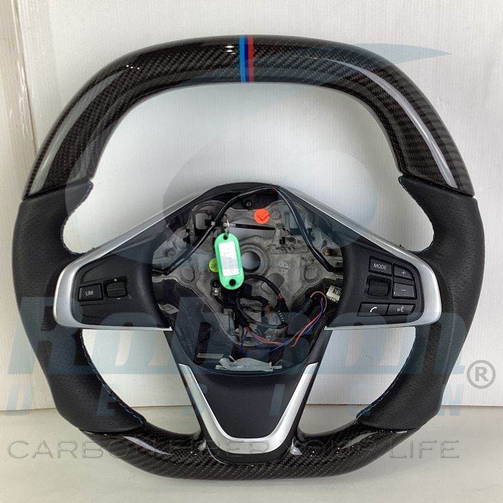 BMW X1 F48 2016-2018 X2 F47 2018-2021 Genuine Carbon Fiber Steering Wheel (core exchange required)