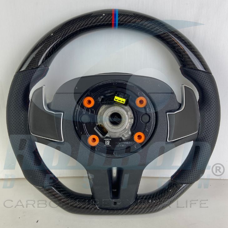 BMW G30 G31 G38 G32 X2 G02 X3 G01 G08 5/6 Series Genuine Carbon Fiber Steering Wheel(core exchange required) - Image 5