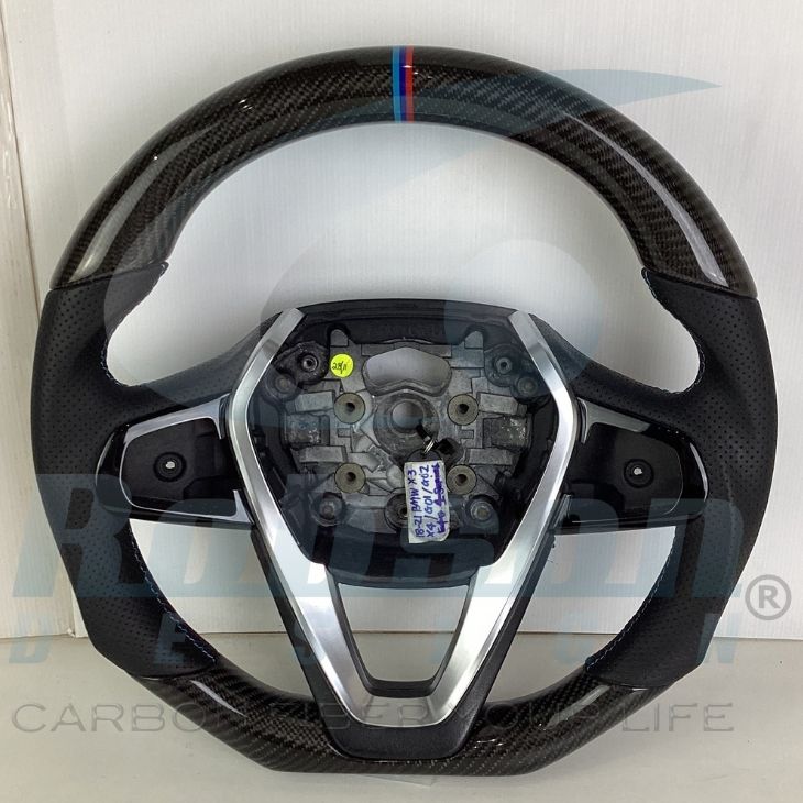 BMW G01 G02 X3 X4 Genuine Carbon Fiber Steering Wheel 2018-2021(core exchange required)