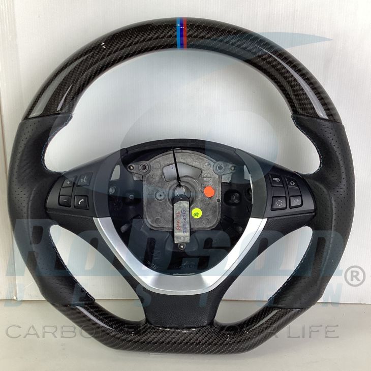 BMW E70 X5 E71 X6 OEM Genuine carbon Fiber Steering Wheel 2007-2015(core exchange required)