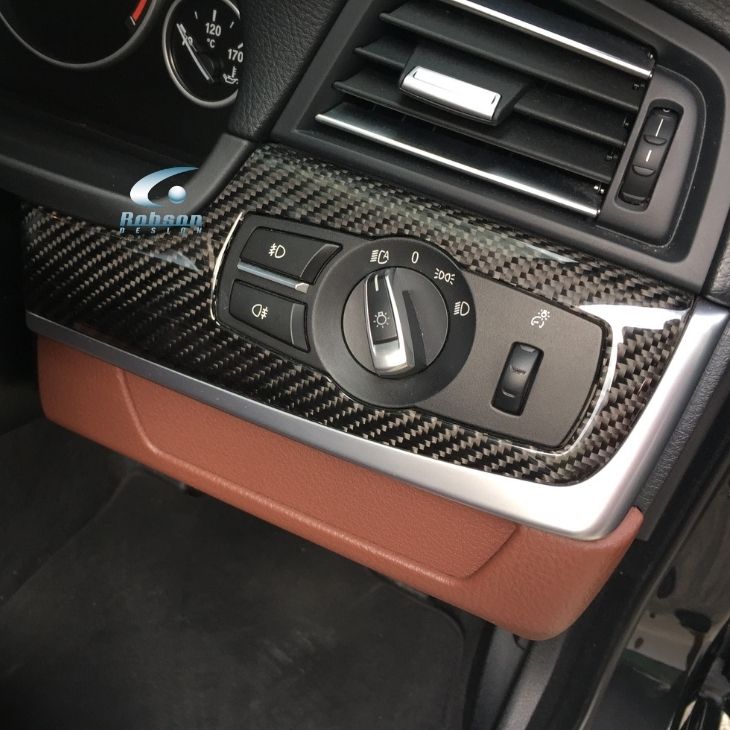 BMW F10 5 Series Genuine carbon Fiber Interior Panels(9pcs) 2013-2019(core exchange required) - Image 5
