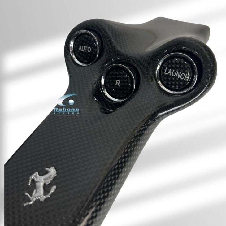 Ferrari California F149 Premium Plain Carbon Fiber Center Gear Tunnel 2011-2015(core exchange required) - Image 2