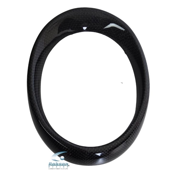 Ferrari 458 Italia Premium Plain Carbon Fiber Instrument Meter Ring 2009-2015(core exchange required) - Image 2