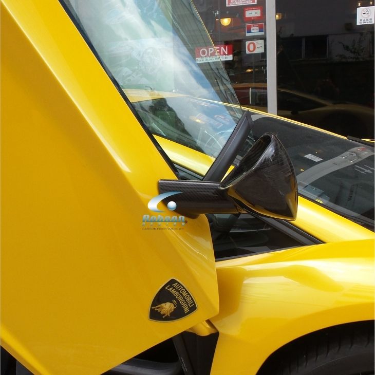 Lamborghini Aventador LP700/LP740/LP750 Premium Carbon Fiber Side Mirror Cover -4pcs core exchange required) - Image 6