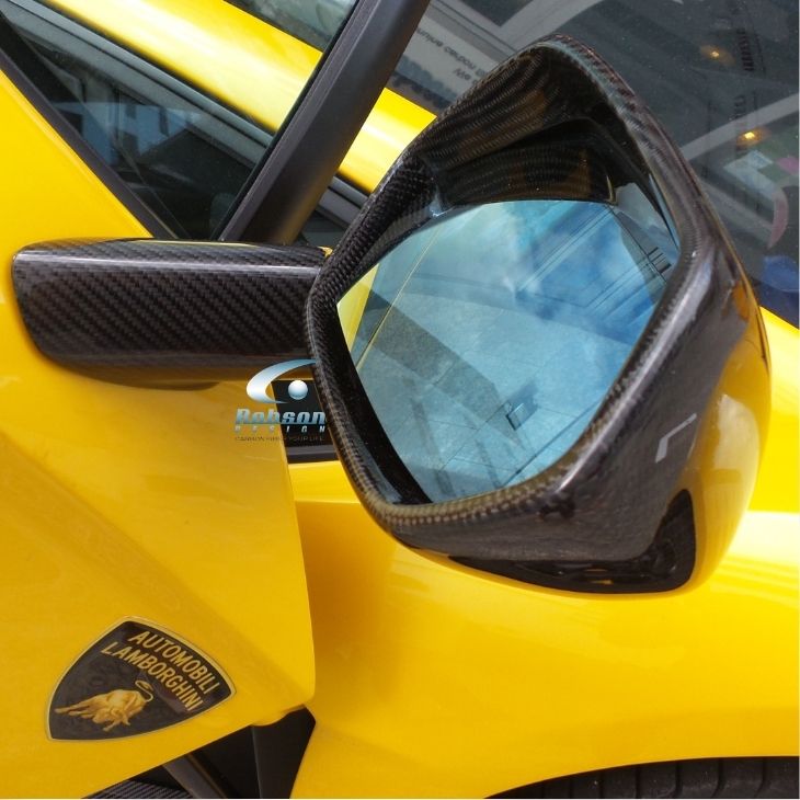 Lamborghini Aventador LP700/LP740/LP750 Premium Carbon Fiber Side Mirror Cover -4pcs core exchange required) - Image 2