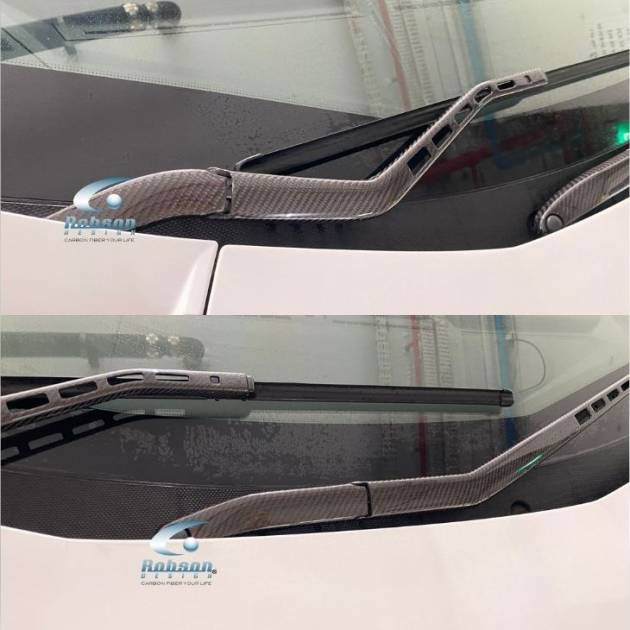 Lamborghini Aventador LP700 LP740 LP750 LP770 Premium Carbon Fiber Wiper Blade Handle (core exchange required)