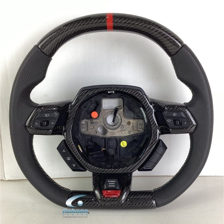 Lamborghini Huracan carbon Fiber Steering Wheel 2014-2021 (core exchange required)