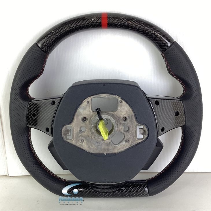 Lamborghini Huracan carbon Fiber Steering Wheel 2014-2021 (core exchange required) - Image 2