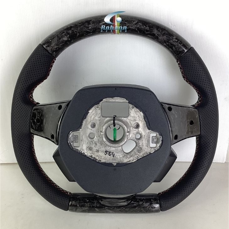 Lamborghini Huracan Forged carbon Fiber Steering Wheel 2014-2021 (core exchange required) - Image 2
