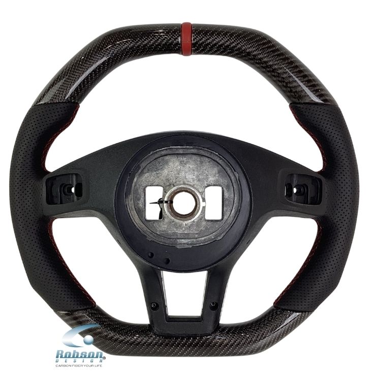 Mercedes Benz W204 C250 W117 CLA45 AMG C250 SLK250 carbon Fiber Steering Wheel 2012-2016 (core exchange required) - Image 3
