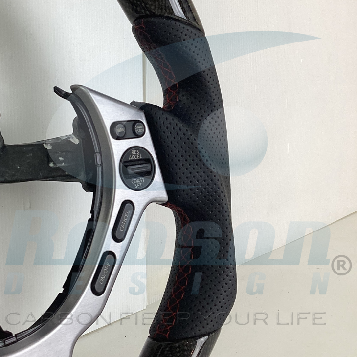 Nissan GT-R R35 Premium Carbon Fiber Steering Wheel 2007-2019 **Switch Cover Not Included**(Core exchange required) - Image 5