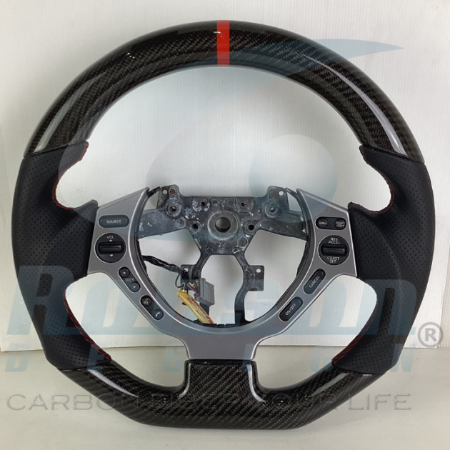 Nissan GT-R R35 Premium Carbon Fiber Steering Wheel  2007-2019 **Switch Cover Not Included**(Core exchange required)