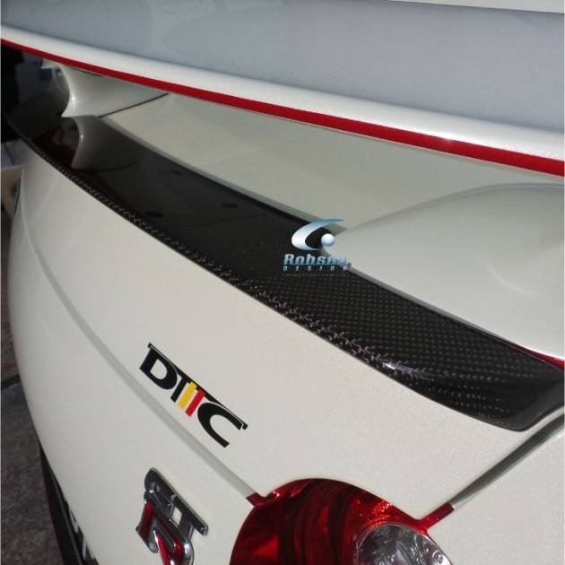 Nissan GTR-35 Premium Carbon Fiber Rear Boot Lip 2006-2015