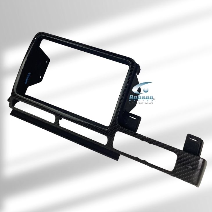 Nissan GTR-35 Premium Carbon Fiber Navigation Panel 2006-2015 (core exchange required) - Image 2