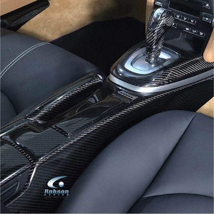 Porsche Carrera S 997 911 2009-2016 Genuine Carbon Fiber Full Centre Console (core exchange required) - Image 2