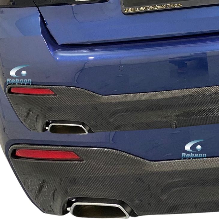 BMW G30 5 Series 2017-2020 Genuine Carbon Fiber Rear Diffuser (core exchange required) - Image 3