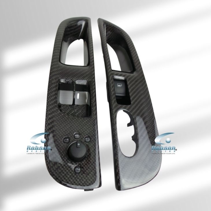 Audi R8 Premium Carbon Fiber Door Power Window Panel 2008-2015 *2 pcs* (core exchange required) - Image 3