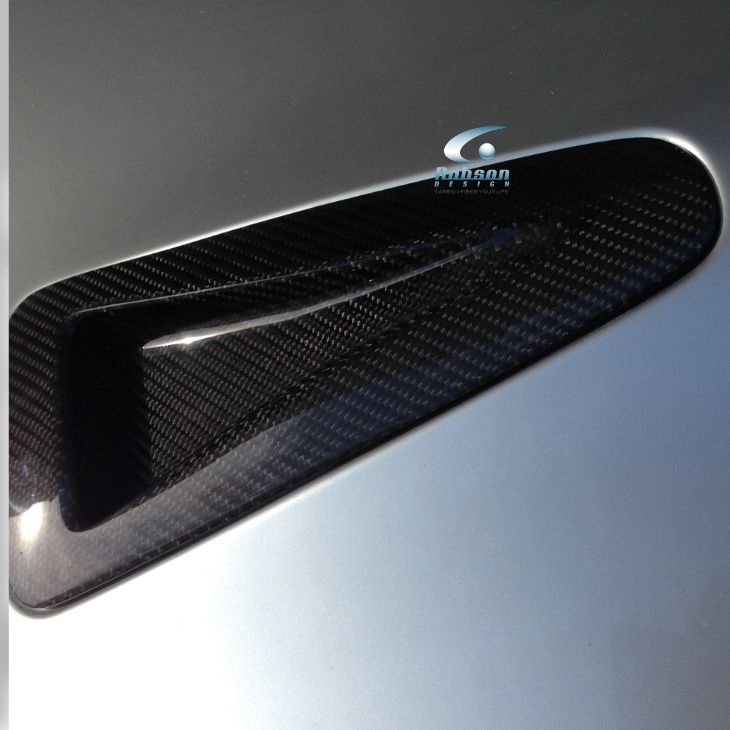Nissan GTR-35 Premium Carbon Fiber Bonnet Air Vents *2pcs*2006-2015 (core exchange required) - Image 3