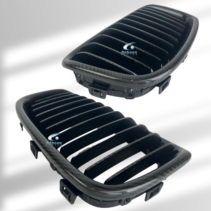 BMW F12 6 Series Premium Carbon Fiber Front Grill *2pcs* (core exchange required) - Image 3