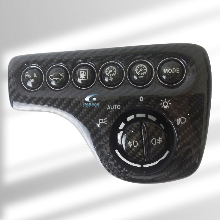 Maserati GranTurismo MC Stradale 2013-2019 carbon Fiber headlight control panel(core exchange required) - Image 2
