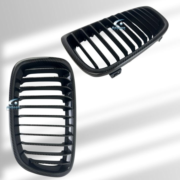 BMW F12 6 Series Premium Carbon Fiber Front Grill *2pcs* (core exchange required) - Image 2