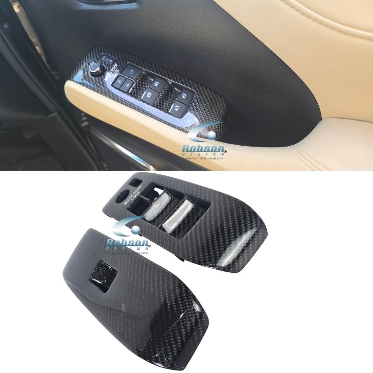 Toyota Alphard/Vellfire 2013-2023 AH30 carbon Fiber Full Interior Panels (core exchange required) - Image 5